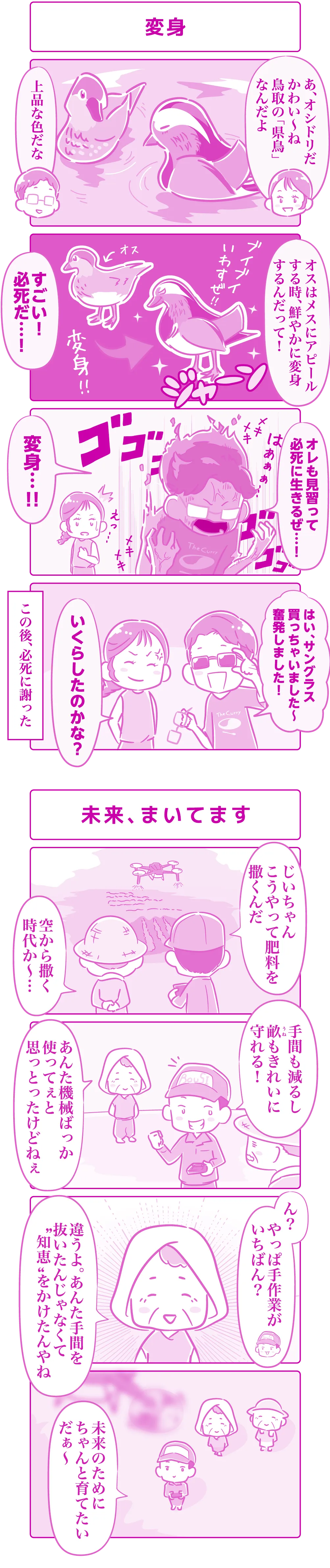 4コマ漫画